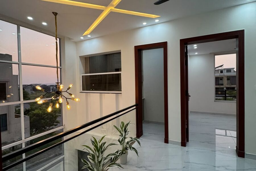5.5 marla designer corner house in M Block, Bahria Town Phase 8